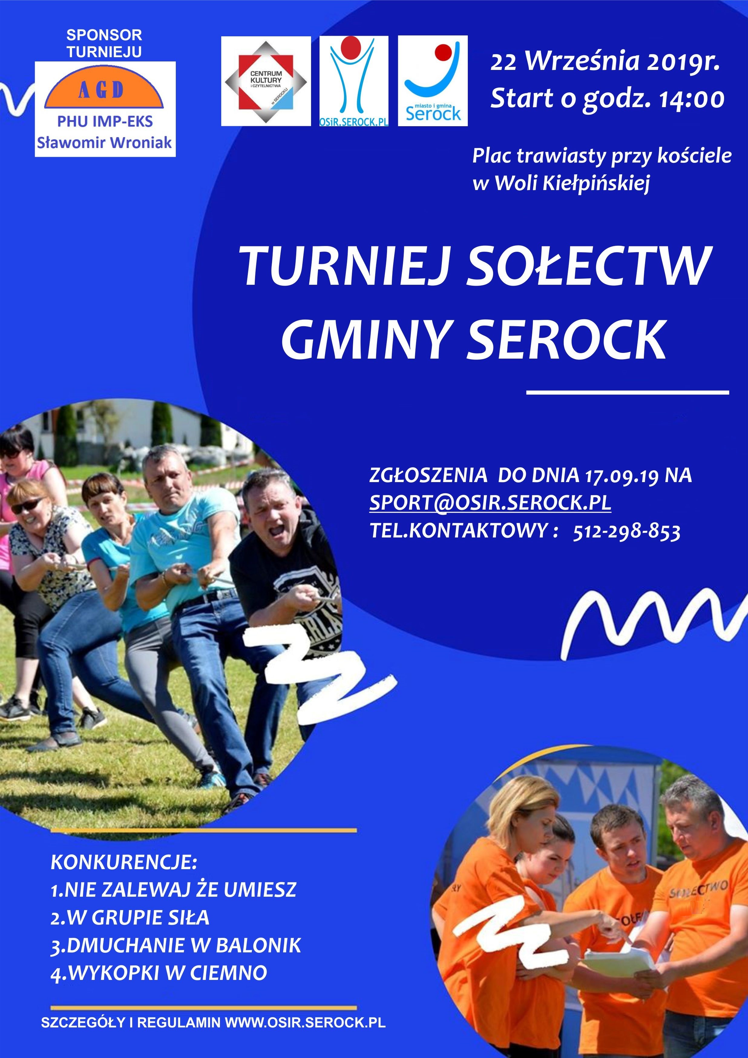 Plakat Turniej Sołectw 2019