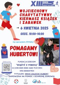 Wojciechowy charytatywny kiermasz książek i zabawek