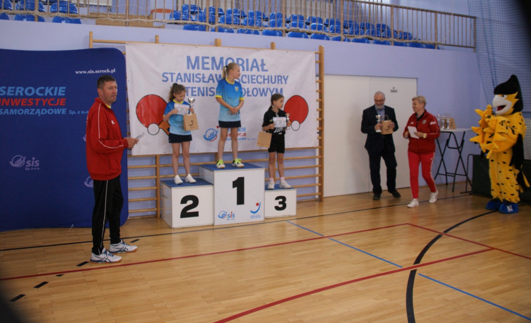 Memoriał Stanisława Ściechury turniej tenisa stołowego