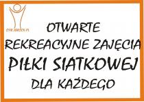 Ruszamy z zajęciami piłki siatkowej w Serocku