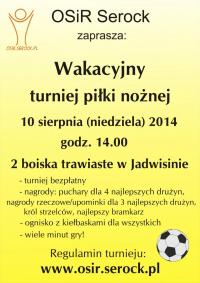 Rekordowa frekwencja na turnieju w Jadwisinie!