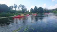 Spływ kajakowy rzeką Wkrą – serocka grupa ponownie zbadała urokliwe dorzecze