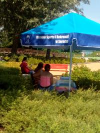 Zapraszamy na naszą plażę - korzystamy z pięknej pogody