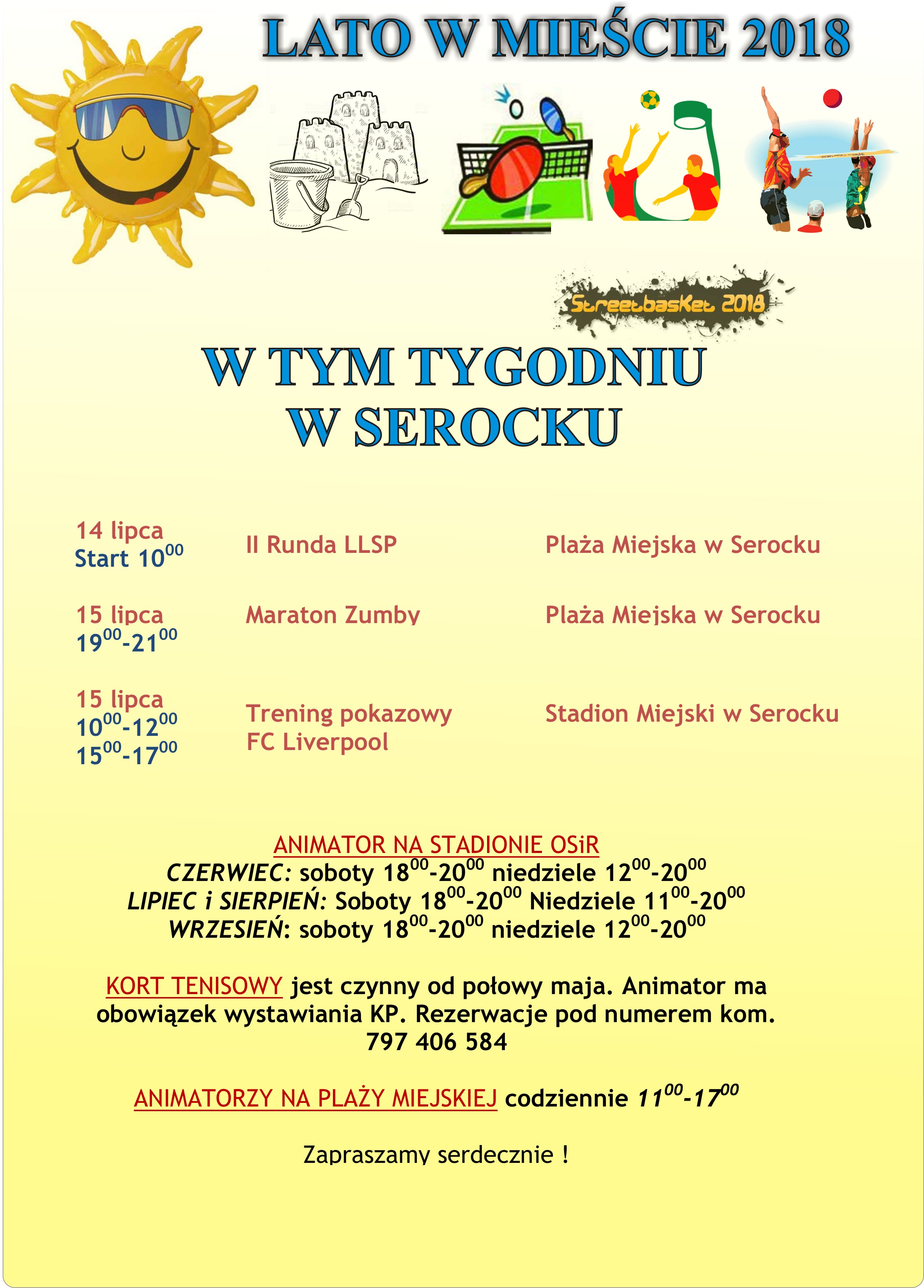 W tym tygodniu w Serocku