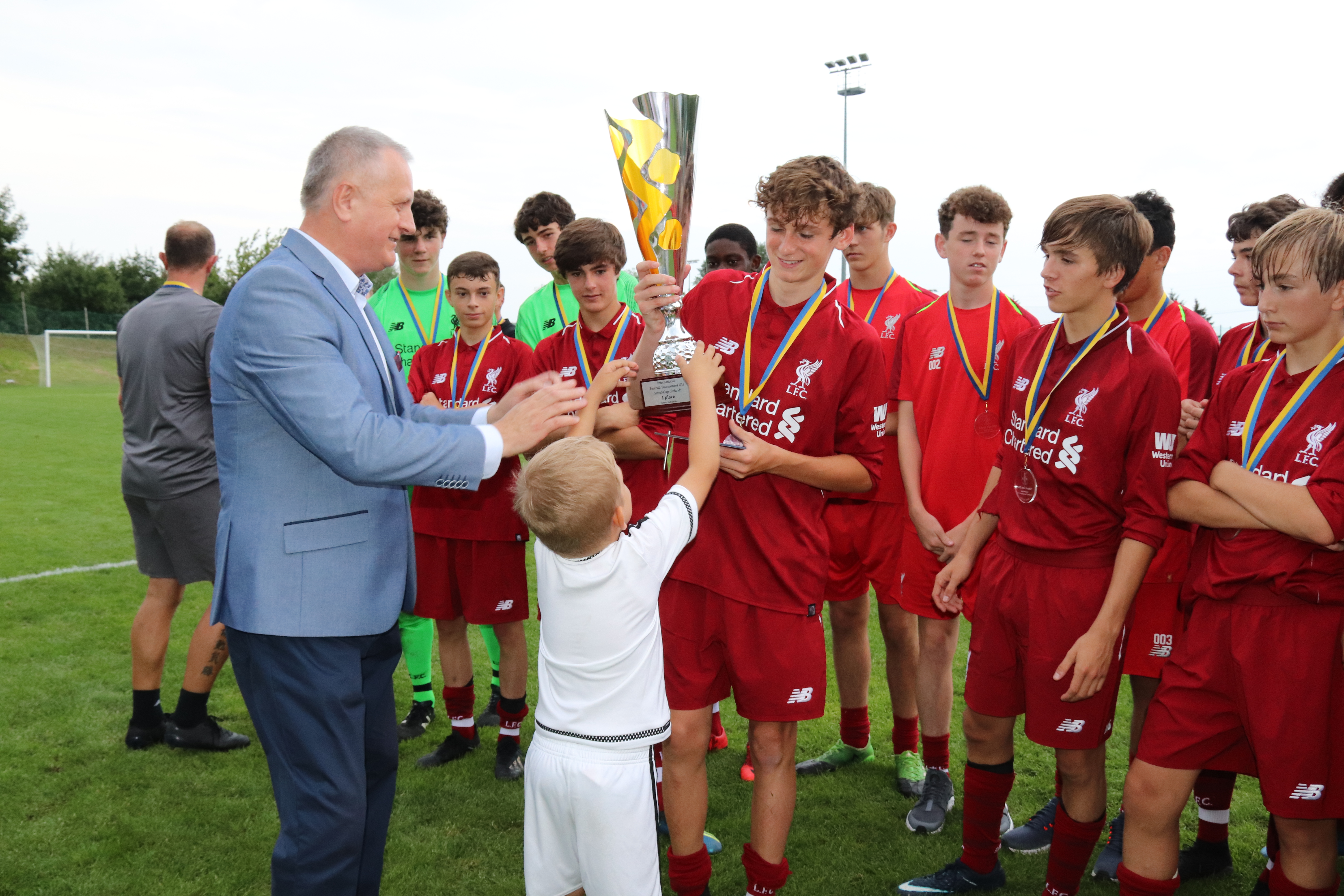 Liverpool zwycięzcą Międzynarodowego Turnieju Piłki Nożnej U 16 Serock CUP 2018