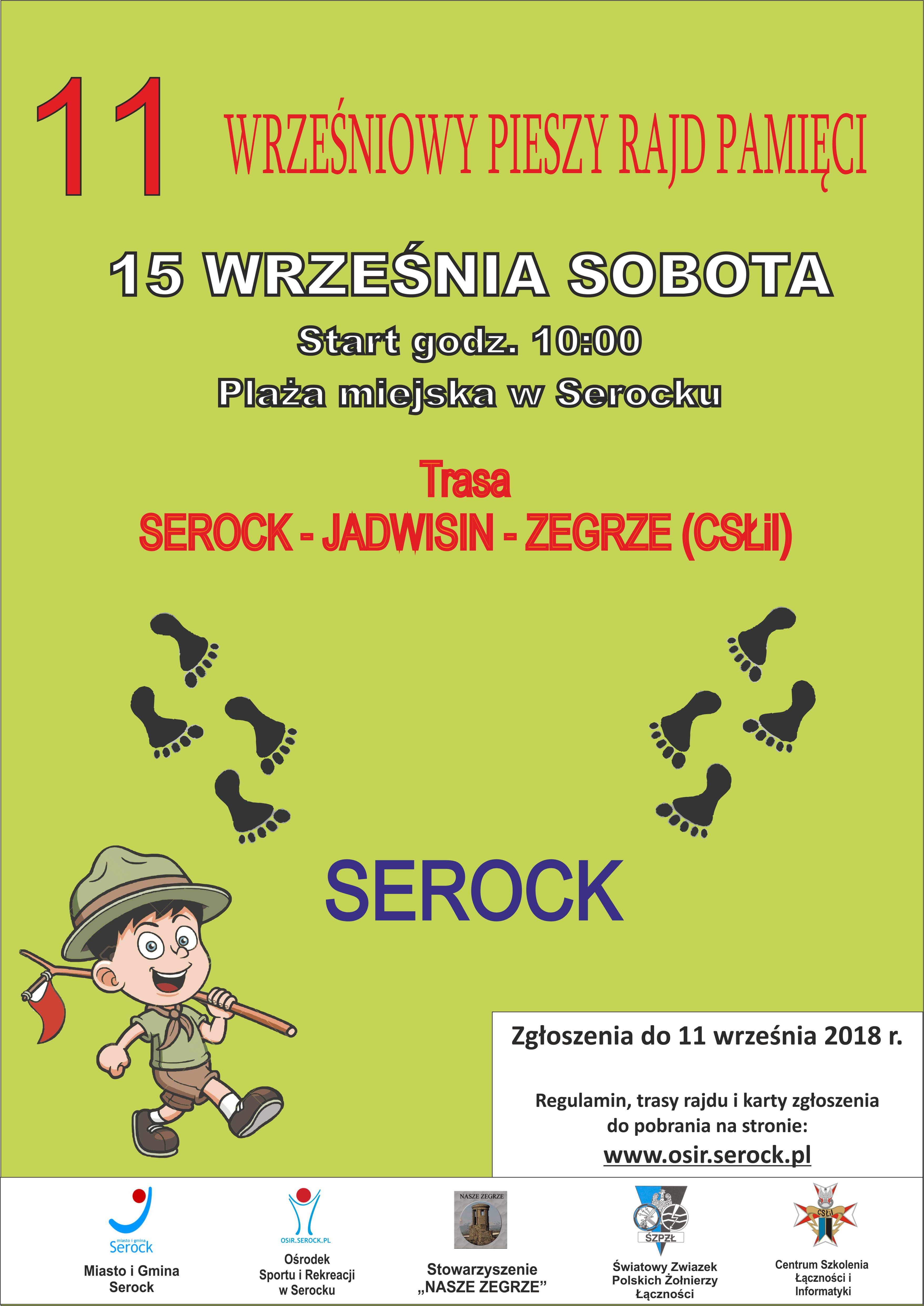 11 Wrześniowy Pieszy Rajd Pamięci