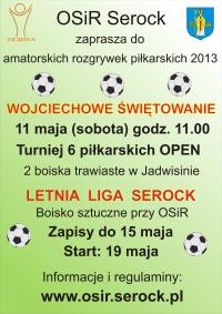 Zapraszamy do amatorskich rozgrywek piłkarskich 2013