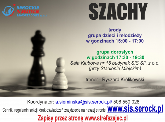 plakat szachy
