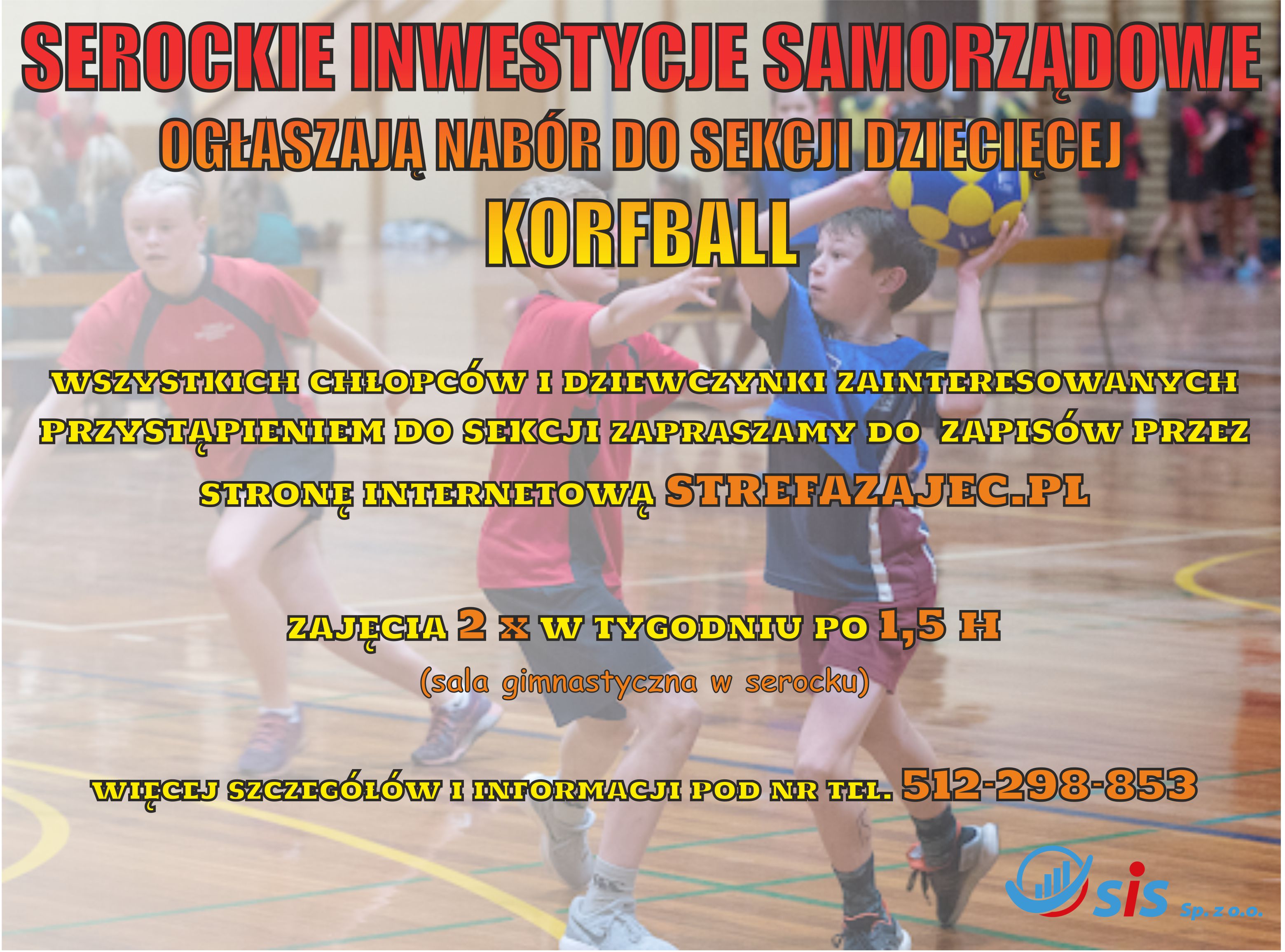 Nabór do sekcji dziecięcej Korfball